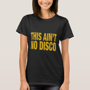 T-shirt Ce n'est pas une fête disco Halloween Noël Graphi