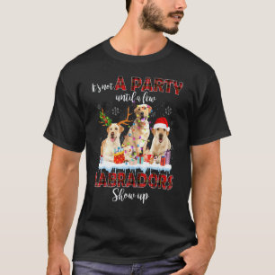 T-shirt Ce N'est Pas Une Fête Jusqu'à Ce Que Quelques Labr
