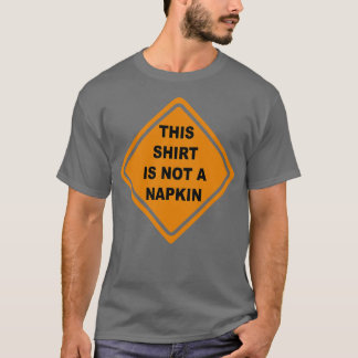 T-shirt Ce n'est pas une serviette Messy Kids Hommes Femme