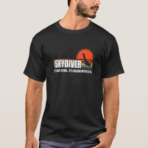 T-shirt Ce n'est pas voler Parachutiste