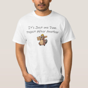 T-shirt Ce n'est qu'un projet de barrage après un autre p