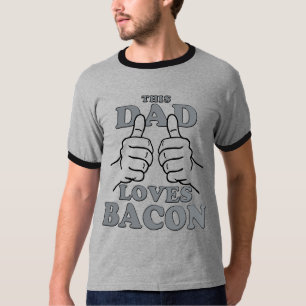 T-shirt Ce papa aime le LARD