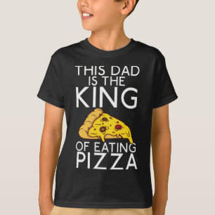 T-shirt Ce papa est le genre de manger Pizza Snack Pizzalo