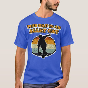 T-shirt Ce Papa Est Un Béton De Chat De L'Allée