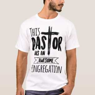 T-shirt Ce Pasteur A Un Prêtre De Congrégation Gif Magnifi