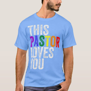 T-shirt Ce Pasteur Vous Aime Fierté Parade Gay