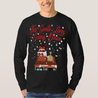 T-shirt Ce Père Noël Aime Descendre