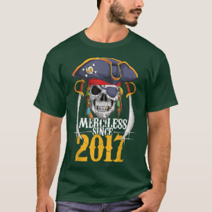 T-shirt Ce pirate a tourné 5 ans garçon fille 5e anniversa