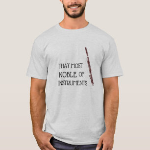 T-shirt Ce plus noble des instruments - chemise de basson