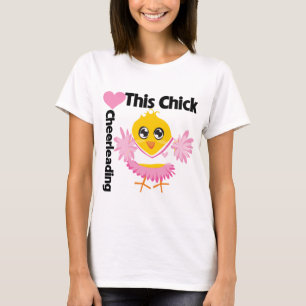 T-shirt Ce poussin aime Cheerleading
