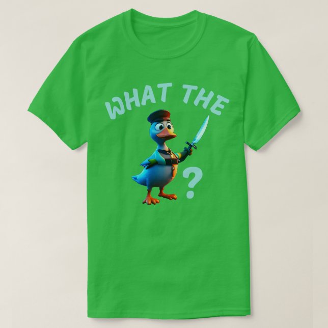 T-shirt ce que le canard 1 (Design devant)