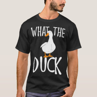T-shirt Ce que le canard à canard chatouille 