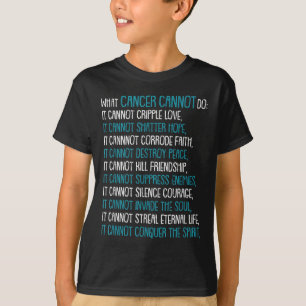 T-shirt Ce que le cancer ne peut pas faire Neuralgie Trige