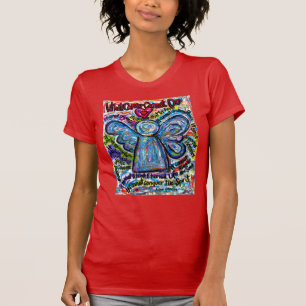 T-shirt Ce que le cancer ne peut pas faire Poem Angel Chem