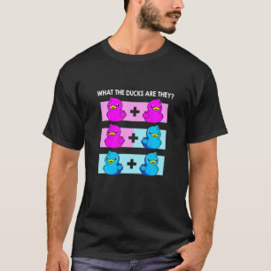 T-shirt Ce Que Les Canards Sont Ils Jumelent Parti Révélat