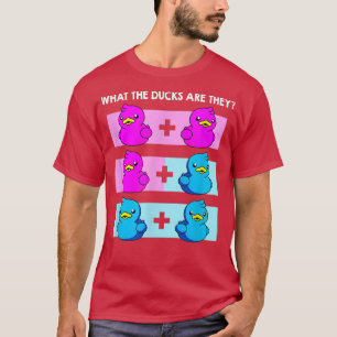 T-shirt Ce Que Les Canards Sont Ils Jumelent Parti Révélat