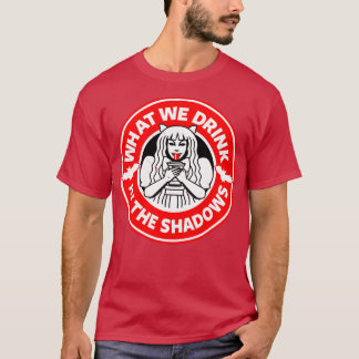 T-shirt Ce Que Nous Buvons Dans L'Ombre Cool Éffrayant Vam