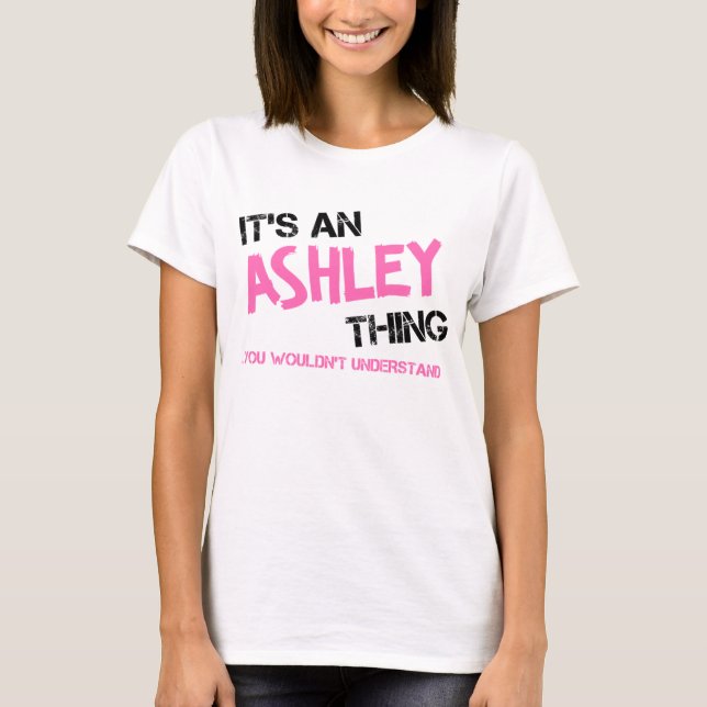 T-shirt Ce que tu ne comprendrais pas le nom (Devant)