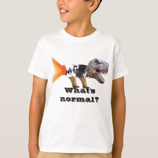 T-shirt Ce qui est chemise normale