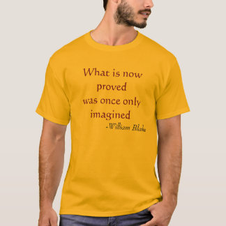 T-shirt Ce qui est maintenant prouvé