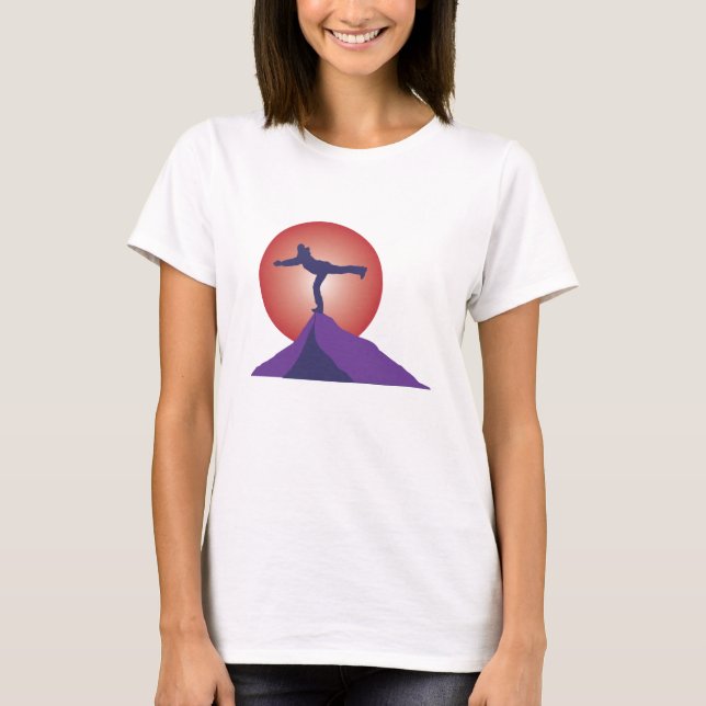 T-shirt Ce qui est votre Everest avec le graphique (Devant)