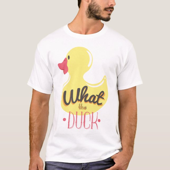 T-shirt Ce qui la chemise d'amusement de canard (Devant)