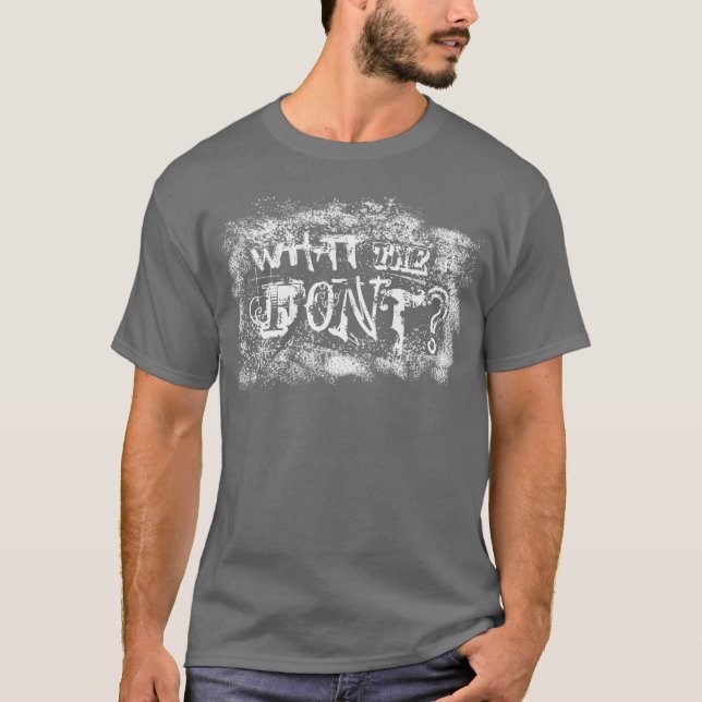 T-shirt Ce qui la police ? (Devant)