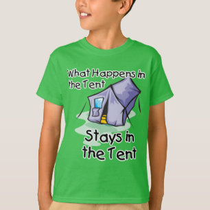 T-shirt Ce qui se passe à la tente