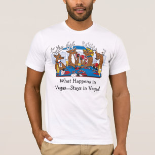 T-shirt Ce qui se passe à Vegas séjourne à Vegas