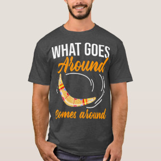 T-shirt Ce Qui Se Passe Autour De Boomerang