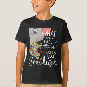 T-shirt Ce Qui Vous Rend Différent Vous Rend Beau - Aut