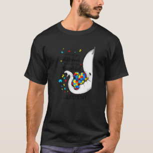 T-shirt Ce qui vous rend différents Elephant Maman Autisme