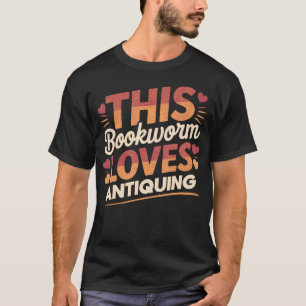 T-shirt Ce rat de bibliothèque adore chiner Trouvailles v