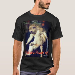 T-shirt Ce singe