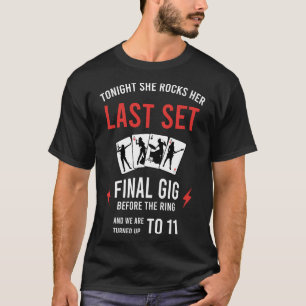 T-shirt Ce soir elle déchire Enterrement de vie de jeune f