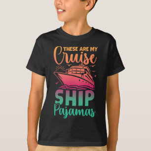 T-shirt Ce Sont Mes Bateaux De Croisière Pajamas Drôle Voy