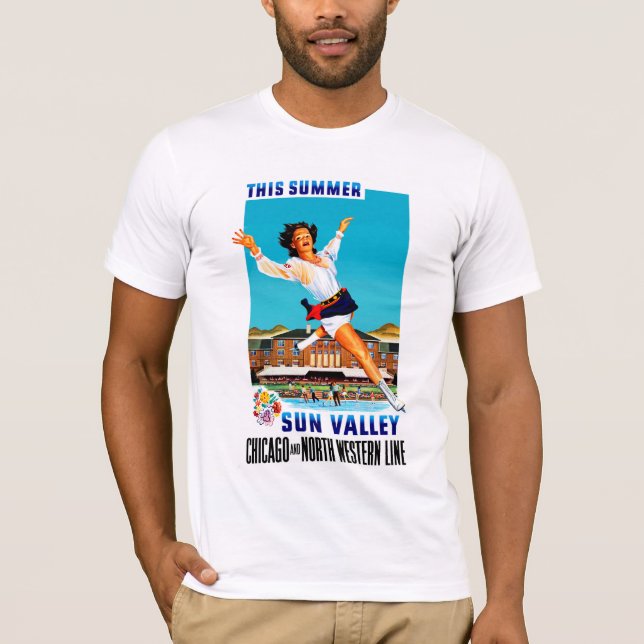 T-shirt Ce ~ Sun Valley d'été (Devant)