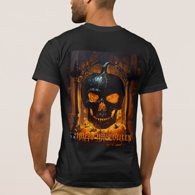 T-shirt Ce titre serait très bien avec une police éffrayan (Dos)