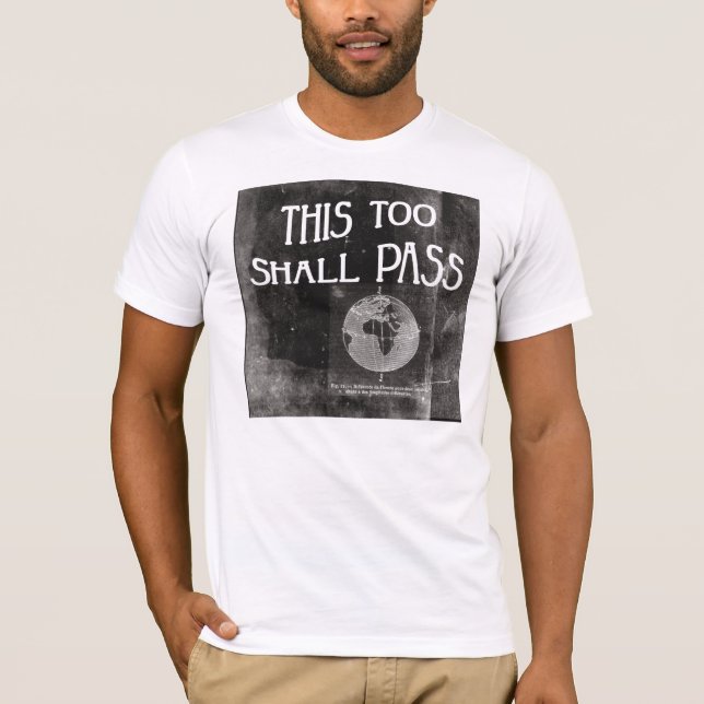 T-shirt Ce Trop Doit Passer - Récupération Sobre (Devant)