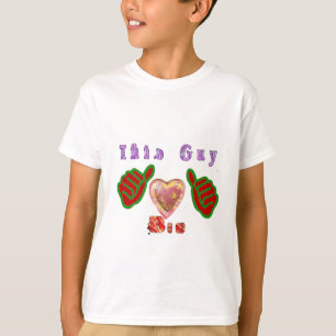 T-shirt Ce type adore les grands cadeaux d'art Imprimer