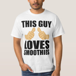 T-SHIRT CE TYPE AIME DES SMOOTHIES