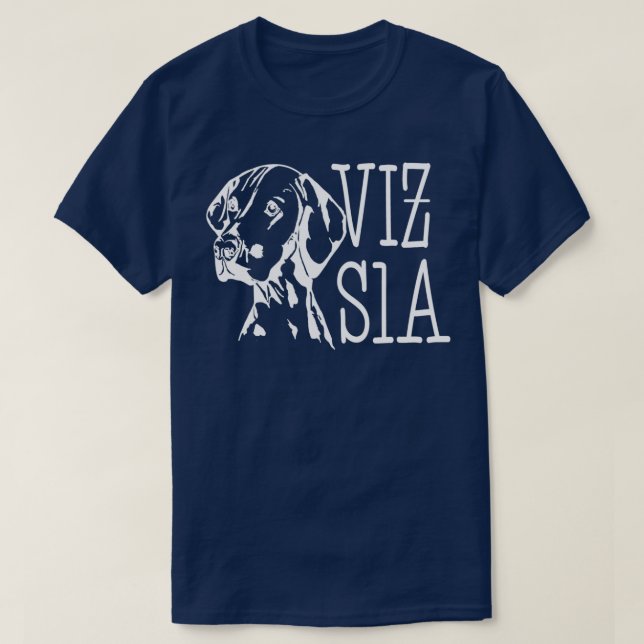 T-shirt Ce Visage De Vizsla (Design devant)