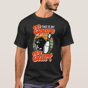 T-shirt Ceci Est Épargne Pour B0wling Team Funny B0wlers R