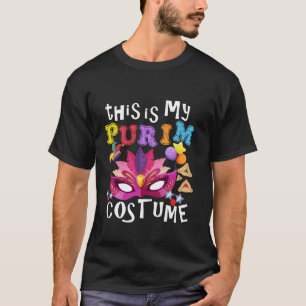 T-shirt Ceci Est Mon Costume Purim Juif Purim Cadeau