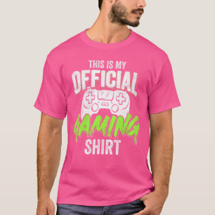 T-shirt Ceci est mon jeu pour les garçons hommes drôle gar