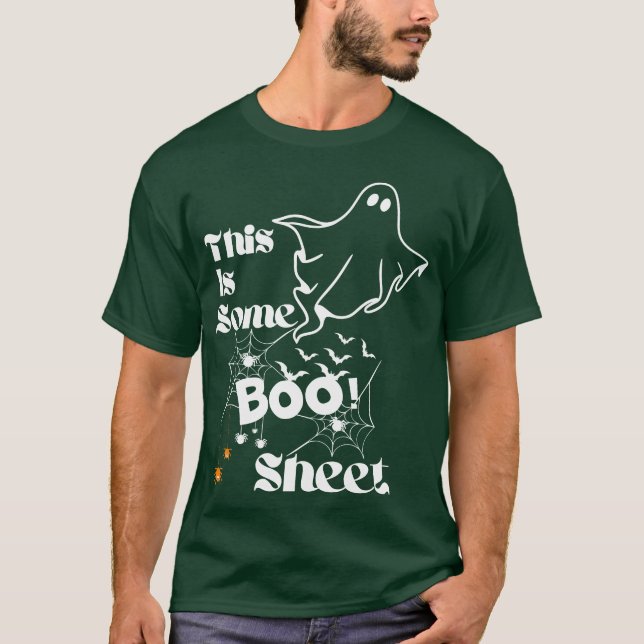 T-shirt Ceci est une feuille BOO (Devant)