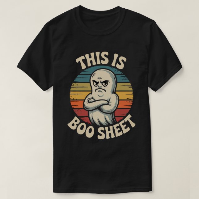 T-shirt Ceci Est Une Feuille De Boite | Amusant Halloween  (Design devant)