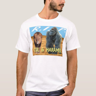 T-shirt Cecil & Harambe