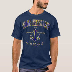 T-shirt Cedar Creek Lake pour femmes Hommes Filles Garçon