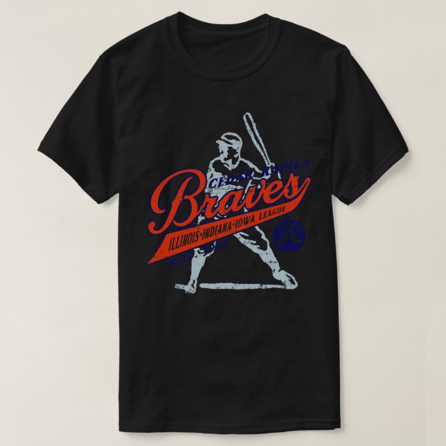 T-shirt Cedar Rapids Braves (Design devant)